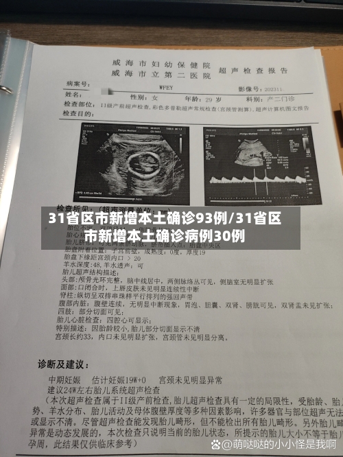 31省区市新增本土确诊93例/31省区市新增本土确诊病例30例