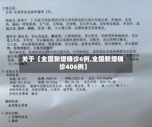关于【全国新增确诊6例,全国新增确诊406例】-第2张图片