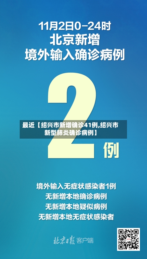 最近【绍兴市新增确诊41例,绍兴市新型肺炎确诊病例】-第3张图片