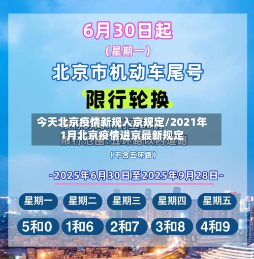 今天北京疫情新规入京规定/2021年1月北京疫情进京最新规定-第2张图片