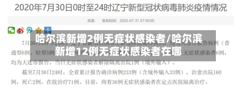 哈尔滨新增2例无症状感染者/哈尔滨新增12例无症状感染者在哪