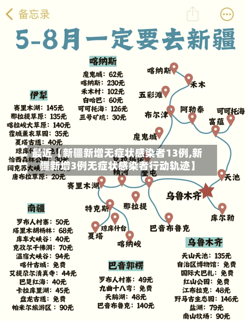 最近【新疆新增无症状感染者13例,新疆新增3例无症状感染者行动轨迹】-第3张图片