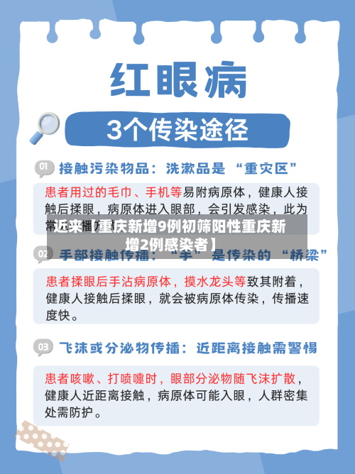 近来【重庆新增9例初筛阳性重庆新增2例感染者】