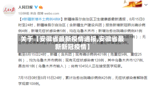 关于【安徽省最新疫情通报,安徽省最新新冠疫情】-第2张图片