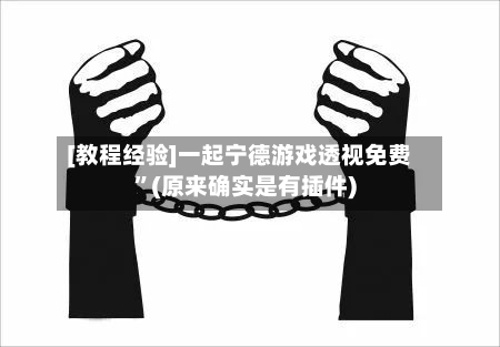 [教程经验]一起宁德游戏透视免费”(原来确实是有插件)